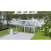 Pařeniště VITAVIA GAIA JUMBO čiré sklo 3 mm stříbrné LG3737