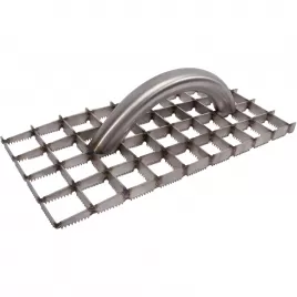 Škrabák nerezový s ostrými zuby PROFI 325x150 mm Xtline XT130010