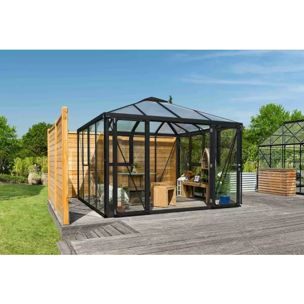 Zahradní skleník VITAVIA FORTUNA černý LG3723