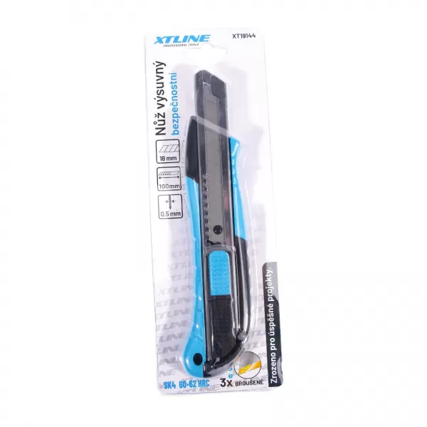Nůž výsuvný bezpečnostní SK4, 18 mm Xtline XT19144