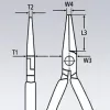 Kleště pro mechaniky Knipex 38 11 200