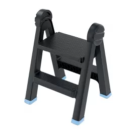 Schůdky černé TITAN LADDER 470x435x630 mm PROSPERPLAST P90010