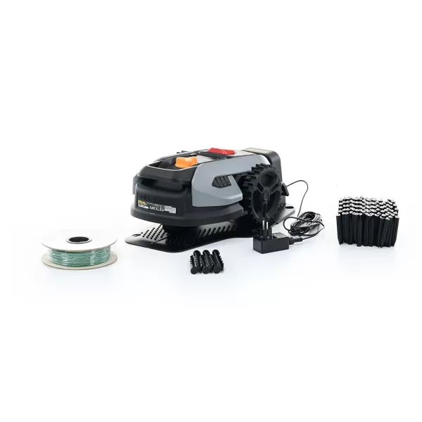 Robotická akumulátorová sekačka 500 m2 s možností ovládání přes WiFi nebo Bluetooth RRM 500 APP Riwall