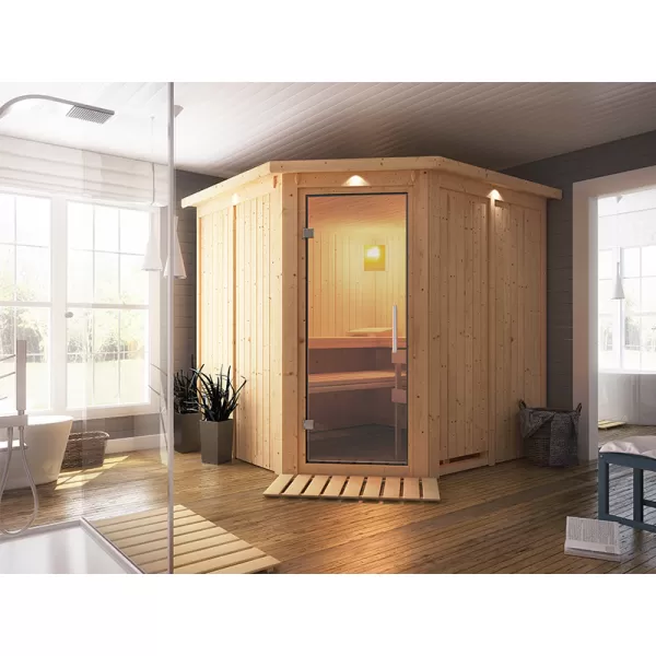 Finská sauna KARIBU JARIN (85640) LG3987