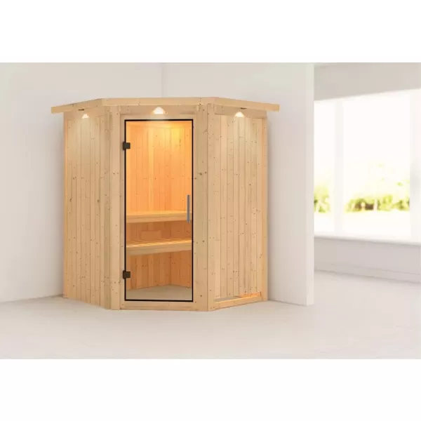 Finská sauna KARIBU LARIN (85555) LG3975