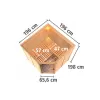 Finská sauna KARIBU JARIN (71348) LG3986