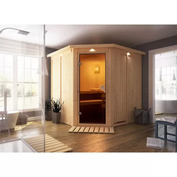 Finská sauna KARIBU JARIN (47118) LG3988