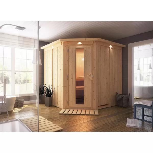 Finská sauna KARIBU JARIN (71348) LG3986