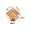 Finská sauna KARIBU LARIN (75614) LG3972
