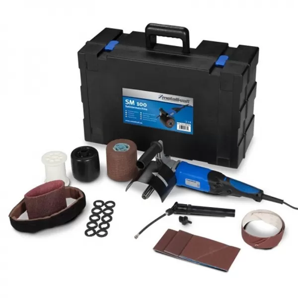 Satinovací bruska Metallkraft SM 100