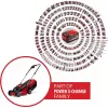 Aku sekačka na trávu 18V GE-CM 18 Li Set (2x3,0Ah) Einhell 3413910