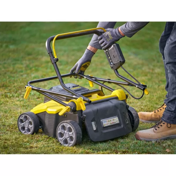 Aku vertikutátor V20 2x18V bez aku Stanley FATMAX SCOEP3801N