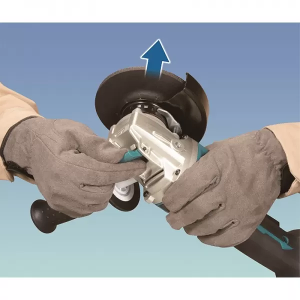 Aku úhlová bruska s regulací a X-lock 125mm Li-ion LXT 18V, bez aku Makita DGA519Z