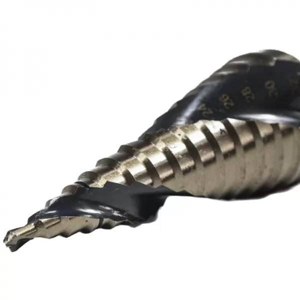 Vrták stupňovitý HSS TiAIN XTline XT36038 | 6-38 mm, krok 3 mm (TRI)