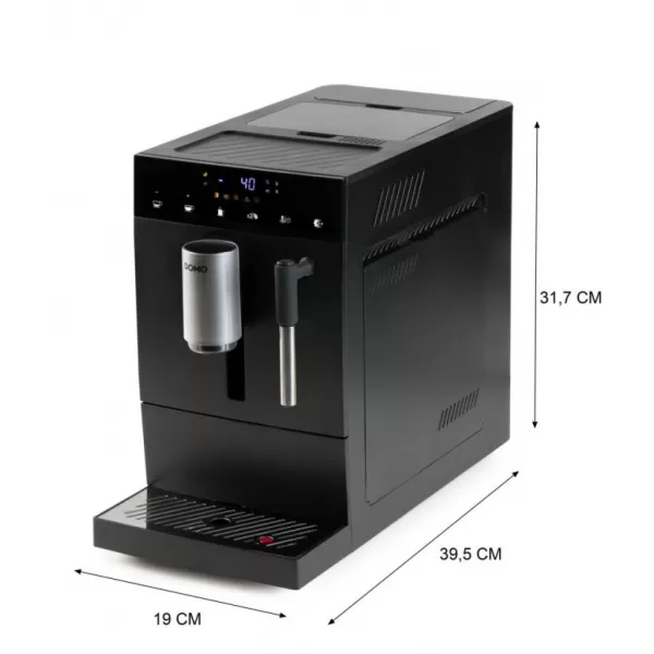 Automatický kávovar s tryskou na mléko DOMO DO1150K
