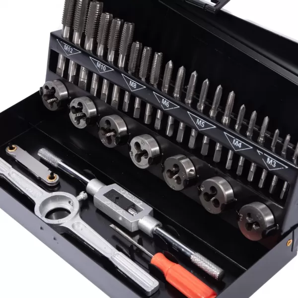 Sada závitníků a závitových oček 32 dílů M3-M12 STAVTOOL P19182