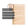 Finská sauna KARIBU BOSS 1 (87367) s předsíní natur LG4001