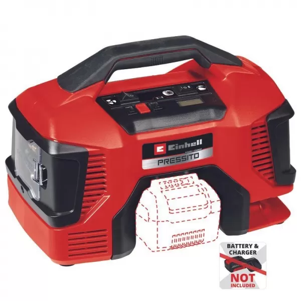 Aku kompresor 18V/bez aku PRESSITO 18/21 Einhell 4020467
