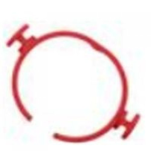 Rychloupínací kroužek červený Ciip FLEX 406023