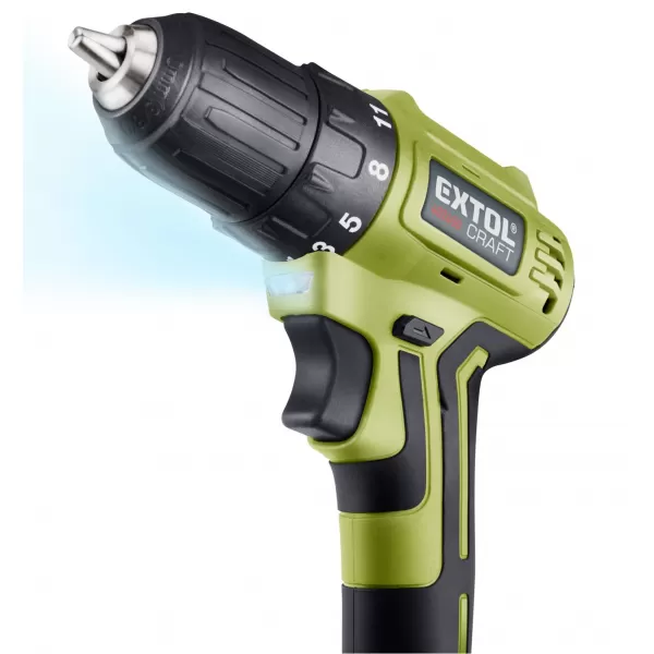Aku vrtací šroubovák 20V 2x2,0Ah BRUSHLESS EXTOL CRAFT 402450