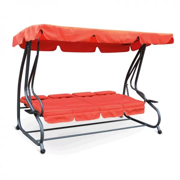 Zahradní houpačka MILANO - Oranžová