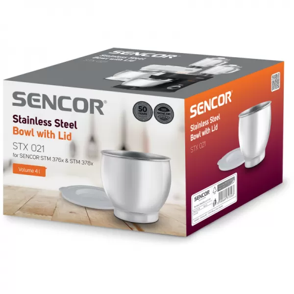 Nerezová mísa s víkem STM37x SENCOR STX 021