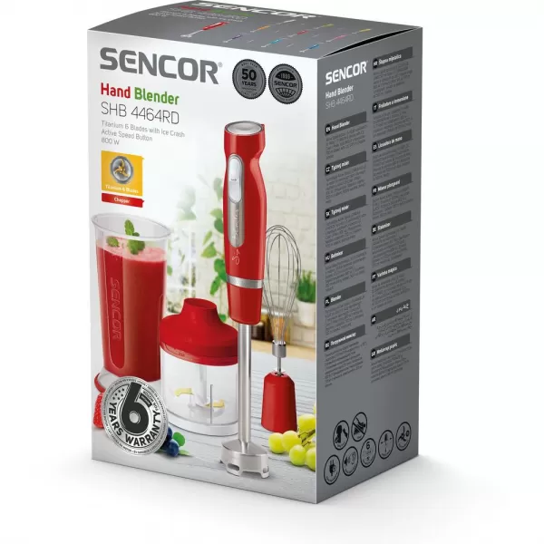 Tyčový mixér SENCOR SHB 4464RD