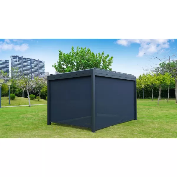 Boční síťová roleta 3 m k pergole BIOCLIMATIC PREMIUM PLUS LG4117