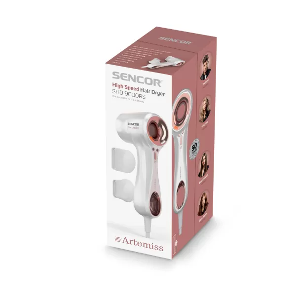 Vysokorychlostní fén na vlasy Artemiss SENCOR SHD 9000RS
