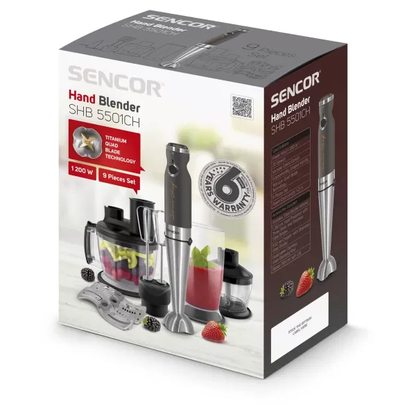 Tyčový mixér SENCOR SHB 5501CH EUE3