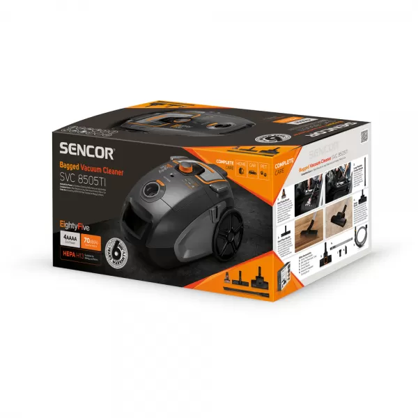 Vysavač SENCOR SVC 8505TI 4AAAA EcoPower