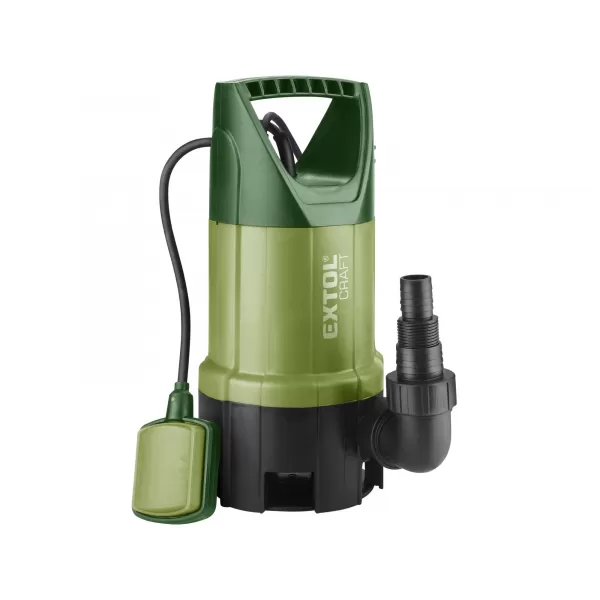 Ponorné čerpadlo na znečištěnou vodu, 400W, 7500l/h Extol Craft 414123