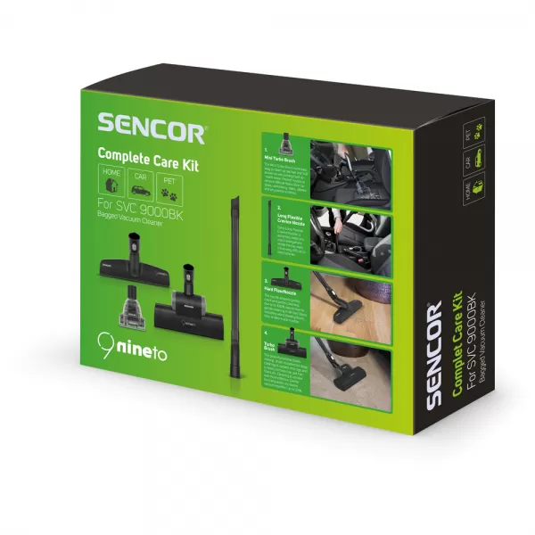 Vysavač SENCOR SVC 9000BK 4AAAA EcoPower