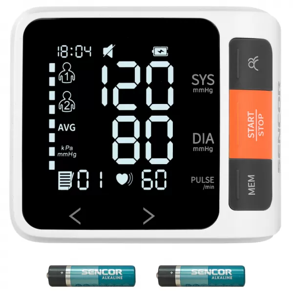 Digitální tlakoměr SENCOR SBD 0900WH