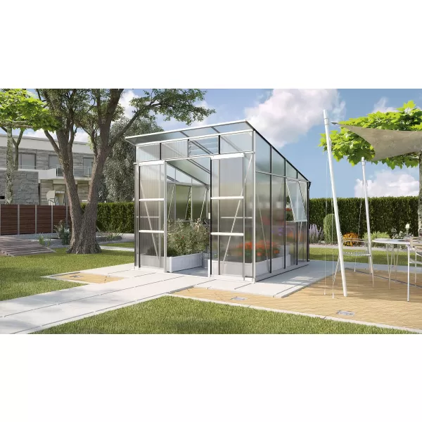 Skleník VITAVIA PLAYA 7600 PC 6 mm stříbrný LG4126