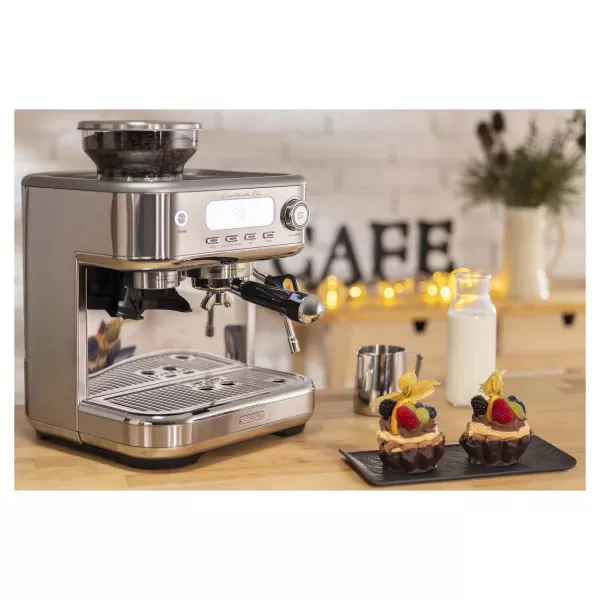 Pákový espresso kávovar s mlýnkem na kávu SENCOR SES 6050SS