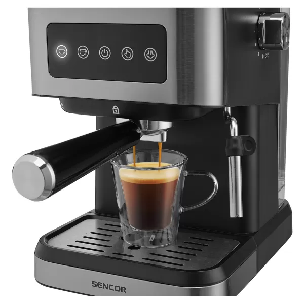Kávovar na Espresso/Cappuccino SENCOR SES 4020SS