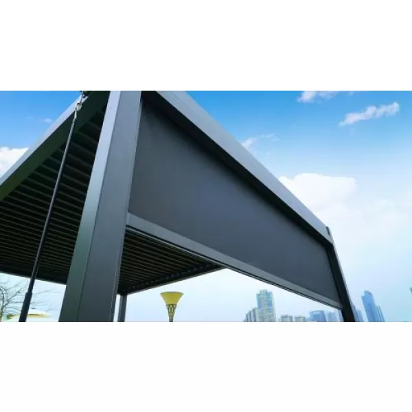 boční síťová roleta 5 m k pergole BIOCLIMATIC PREMIUM / PLUS LG4119