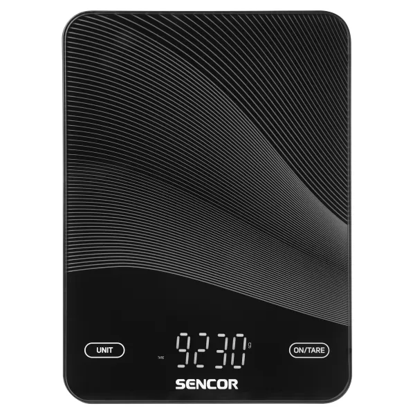 Chytrá kuchyňská váha SENCOR SKS 7700BK
