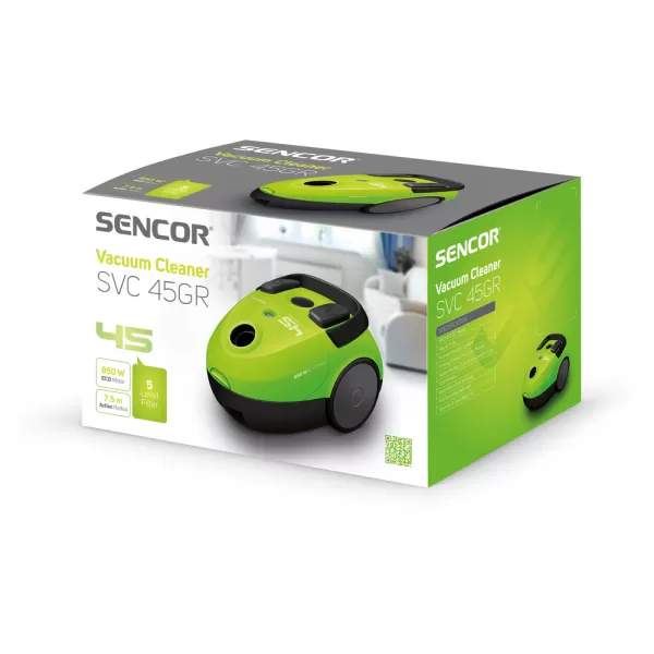 Podlahový vysavač SENCOR SVC 45GR-EUE3