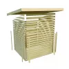 Finská sauna KARIBU HYTTI 2 (97707) terragrau LG4145