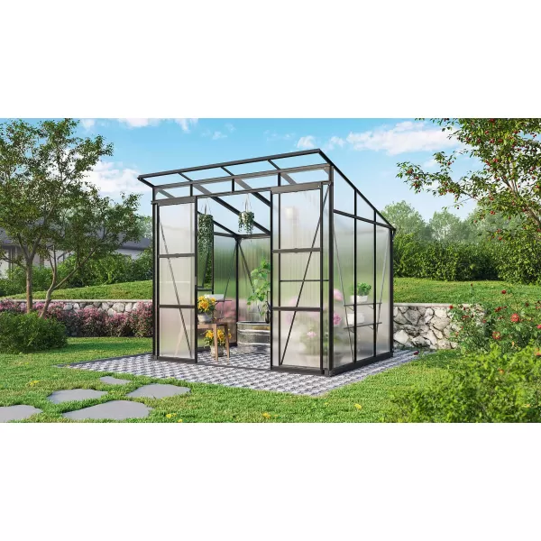 Skleník VITAVIA PLAYA 5900 PC 6 mm černý LG4125