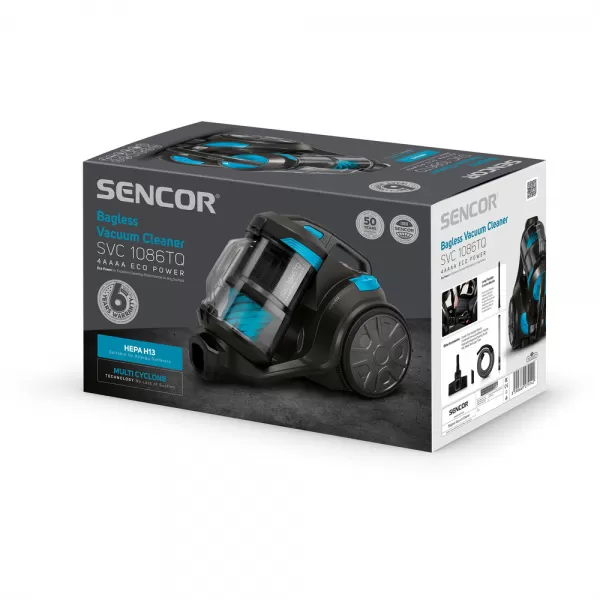 Vysavač SENCOR SVC 1086TQ 4AAAA EcoPower