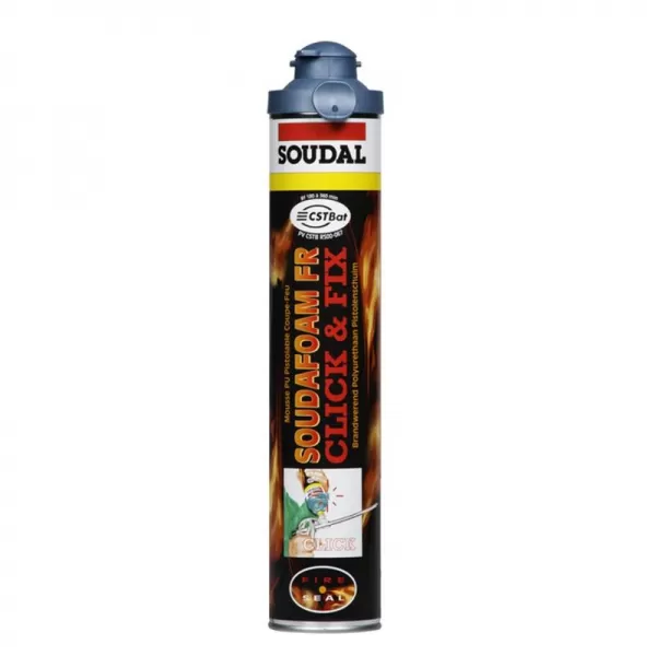 Protipožární PU pěna Click 750ml SOUDAFOAM FR-B1