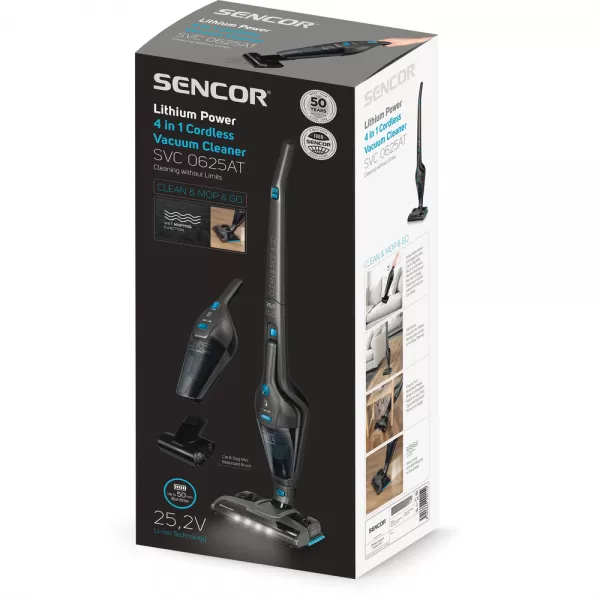 Tyčový vysavač 4 v 1 SENCOR SVC 0625 AT