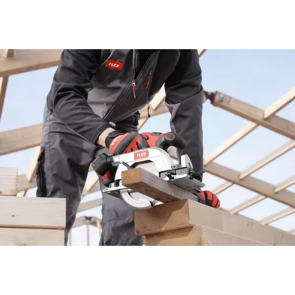 Aku kotoučová pila se stavitelným krytem 18V bez aku FLEX CS 62 18.0-EC