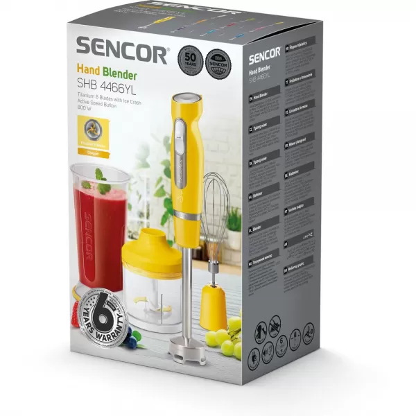 Tyčový mixér SENCOR SHB 4466YL