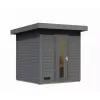 Finská sauna KARIBU HYTTI 2 (97707) terragrau LG4145