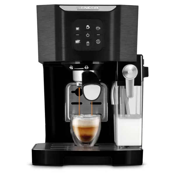 Poloautomatické Espresso SENCOR SES 4040BK