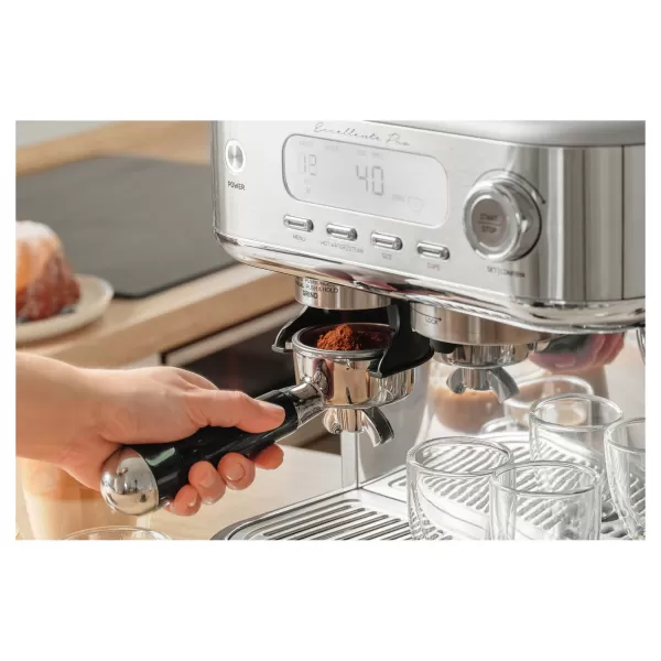 Pákový espresso kávovar s mlýnkem na kávu SENCOR SES 6050SS